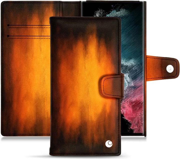 Produktbild Noreve Lederschutzhülle Wallet (Samsung Galaxy S22 Ultra (5G))