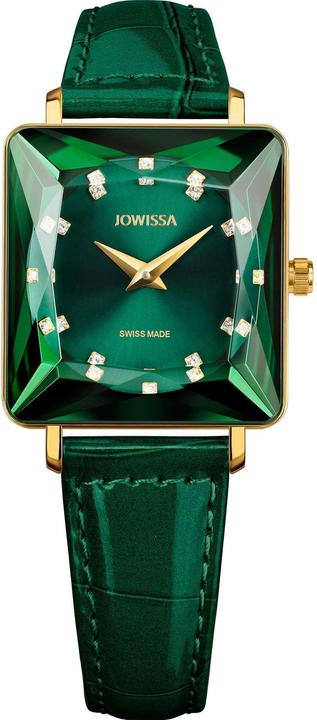 Actual product image Jowissa Facet Princess Swiss Ladies' Watch J8.063.M (Watch with gemstone, 25 mm)