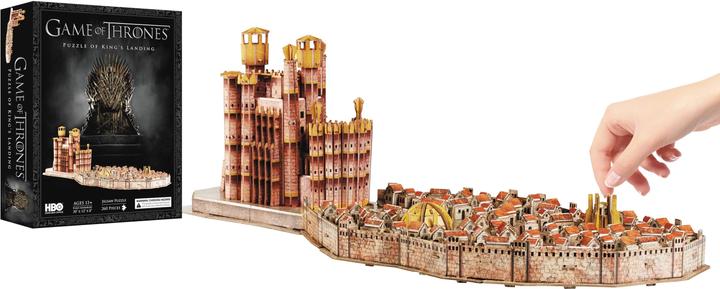 Actual product image 4D City 3D Game of Thrones : Kings Landing (260 pieces)