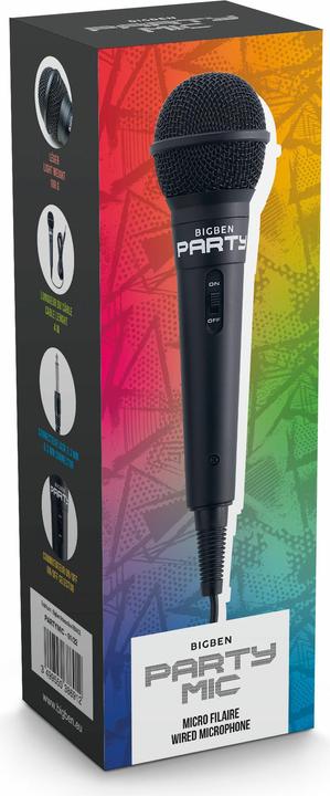Immagine prodotto Bigben Microfono per karaoke, con cavo