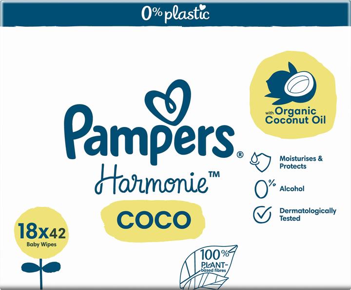 Produktbild Pampers Harmonie Coco (756 Stück)