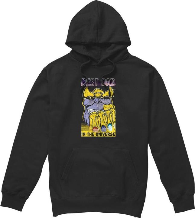 Actual product image Hasbro Mens Best Dad Thanos Hoodie (XL)