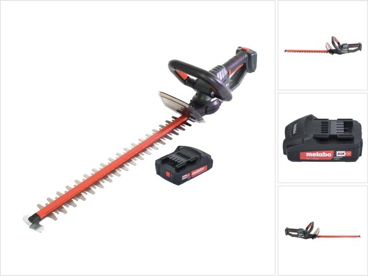 Metabo HS 18 LTX 45 Battery hedge trimmer 18 V 43 cm + 1x battery 2.0 Ah - without charger (Cordless hedgecutters)