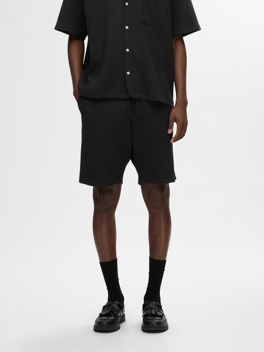 Actual product image Selected Homme Waffle structure shorts (L)