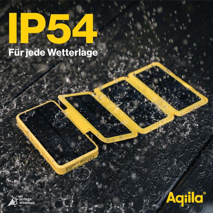 Actual product image Aqiila Powerbird BS10 - solar powerbank 10000 mAh (10000 mAh, 20 W, 37 Wh)