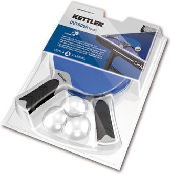 Image du produit Kettler Top Star avec set de raquettes et housse de protection