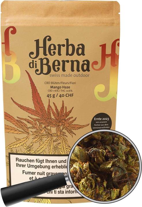 Immagine prodotto Herba di Berna Mango Haze (45 g, Esterno)