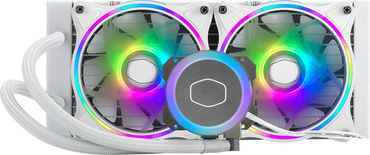 Actual product image Cooler Master MasterLiquid ML240 ILLUSION White Edition