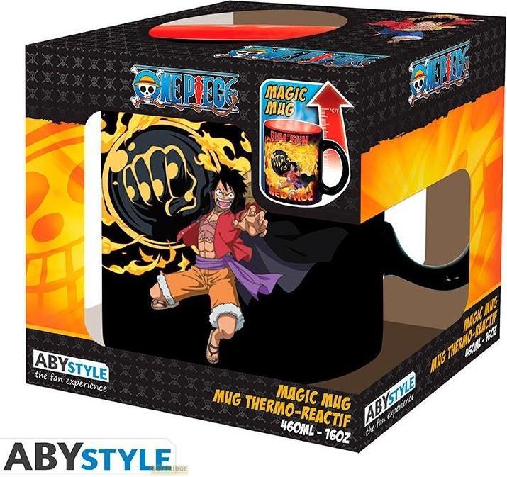 Actual product image ABYstyle One Piece Monkey Farbwechselnder Becher (460 ml, 1 x)