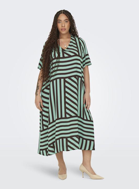 Actual product image Only Loose cut V-neck midi dress Dress (44)