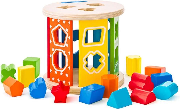 Produktbild Woody Sortierer mit Holzrollen