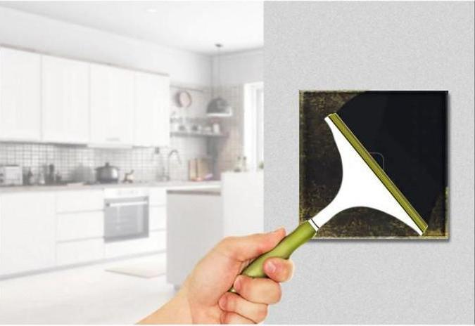 Image du produit Maclean Smart WiFi Touch Interrupteur d'éclairage compatible avec Tuya APP Interrupteur mural Interrupteur