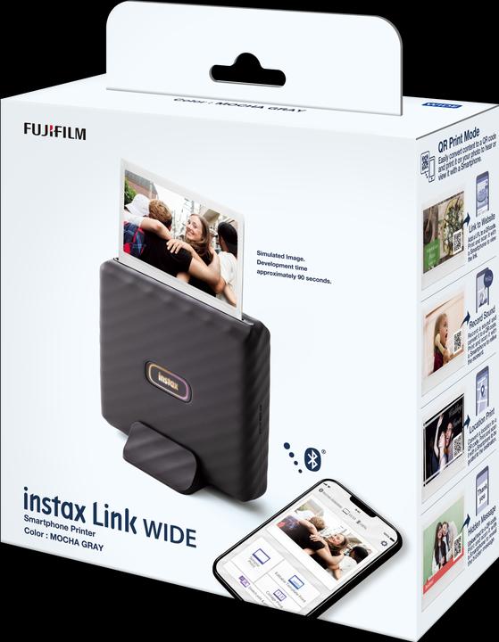 Produktbild Fujifilm Instax Link Wide Printer + 10 Shot Pack (Farbe)