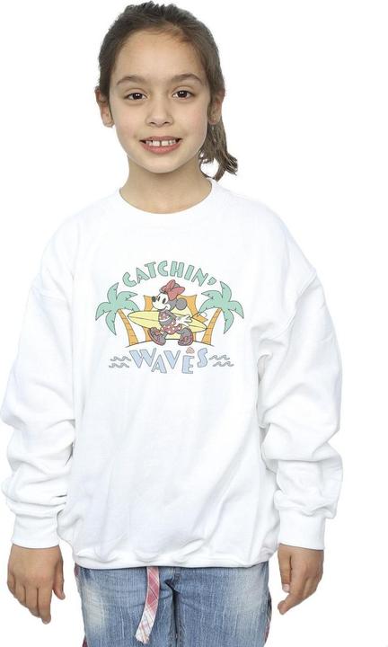 Immagine prodotto Disney Minnie Mouse Catchin Waves Felpa Ragazze (140, 146)