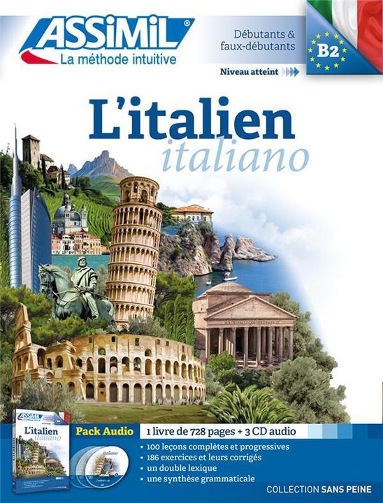 Actual product image L'italien : débutants & faux-débutants, niveau atteint B2 : pack audio (French, Benedetti Federico, 2021)