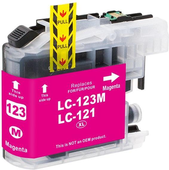 Actual product image Hermex Compatible Ink Cartridge XL for Brother MFC-J470DW (M)