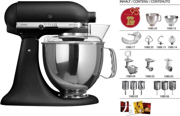 KitchenAid Artisan KSM150 Jubiläums-Set