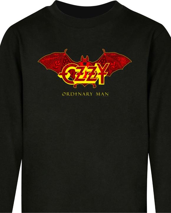 Produktbild Merchcode Kids Ozzy Osbourne - Bat Longsleeve - 160541 (158)