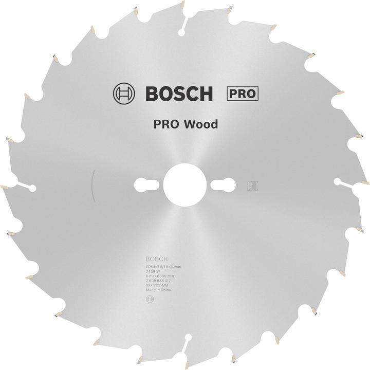 Produktbild Bosch Professional Zubehör PRO Wood Kreissägeblatt, 254 x 2,8 x 30 mm