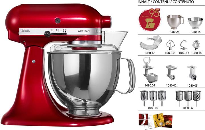 Produktbild KitchenAid Artisan KSM150 Jubiläums-Set