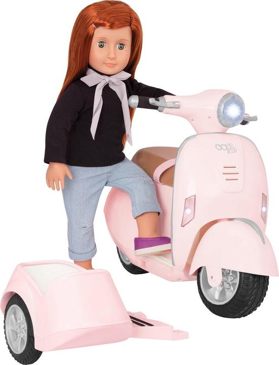 Produktbild Our Generation Scooter mit abnehmbarem Seitenwagen