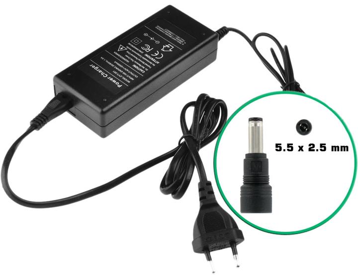 Image du produit DLH DY-AI3632, Bicyclette électrique, Intérieur, 24 V, 29 V, 2 A, Noir