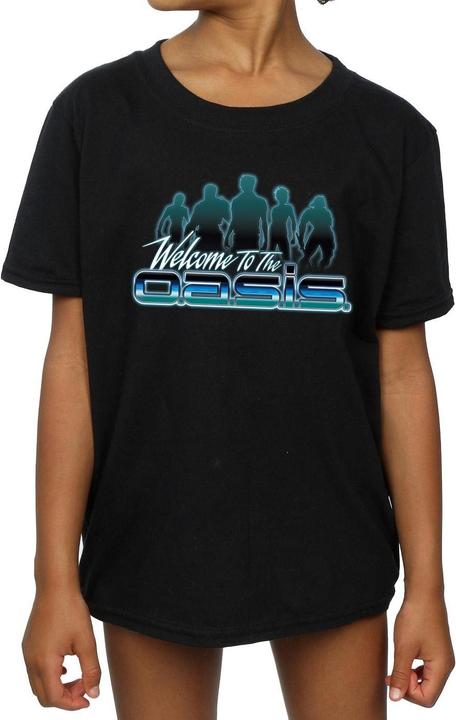 Actual product image Ready Player One Girls Welcome To The Oasis Cotton T-Shirt (128)