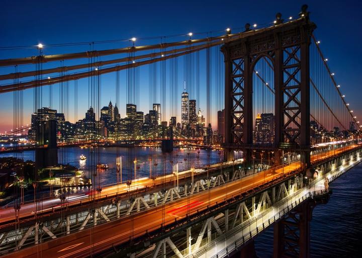 Image du produit Grafika Puzzle 500 pièces Brooklyn Bridge, Manhattan, New York (500 pièces)