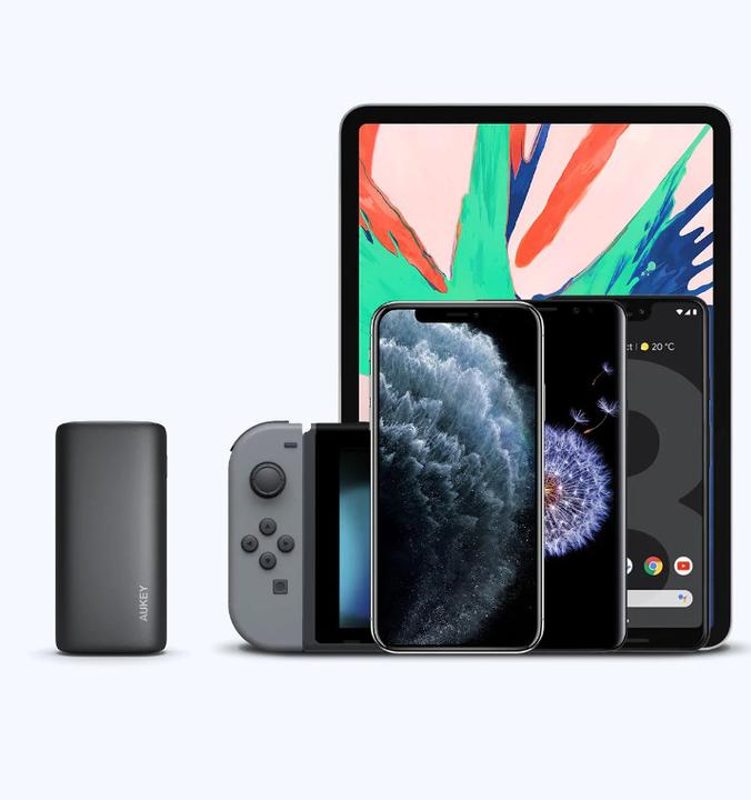 Actual product image Aukey PB-Y36 (10000 mAh, 20 W, 37 Wh)