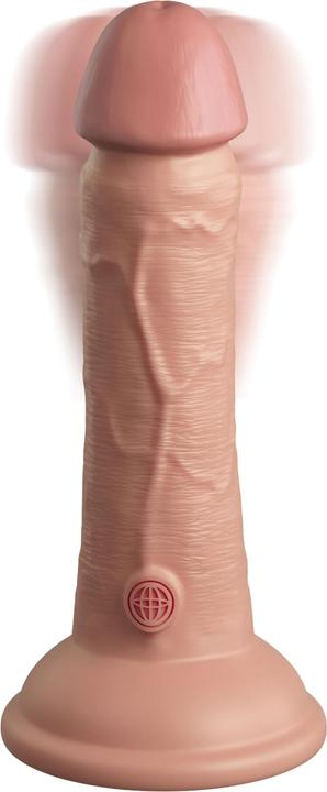 Actual product image Pipedream Vibro silicone dildo