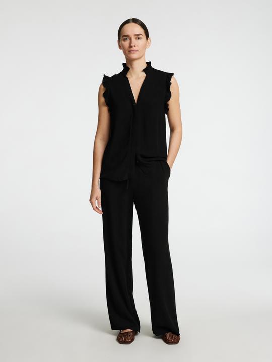 Image du produit Selected Femme Slfviva Sl Ruffle Top Noos (34)