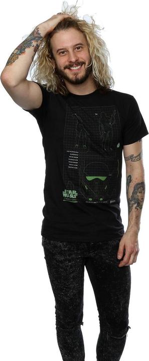 Image du produit Star Wars - T-shirt ROGUE ONE DEATH TROOPER SCHEMATIC - Homme (L)