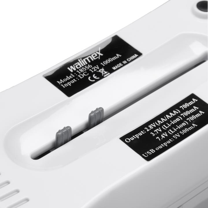 Image du produit Walimex Chargeur universel 18556 (1 pcs, AA, AAA, Chargeurs sans batterie)