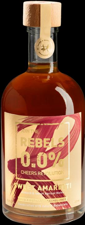 Image du produit REBELS 0.0% Sweet Amaretti - sans alcool (1 x 50 cl)