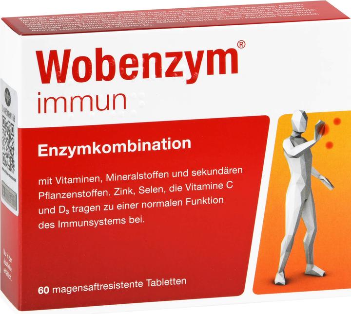 Immagine prodotto Wobenzym compresse immunitarie, 60 compresse (60 Pezzo/i, Pillole)