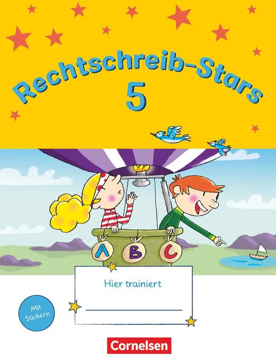 Actual product image Rechtschreib-Stars, Neubearbeitung 2018, 5. Schuljahr, Übungsheft, Mit Lösungen (German, Ulrich Petz, Sandra Shower, 2022)