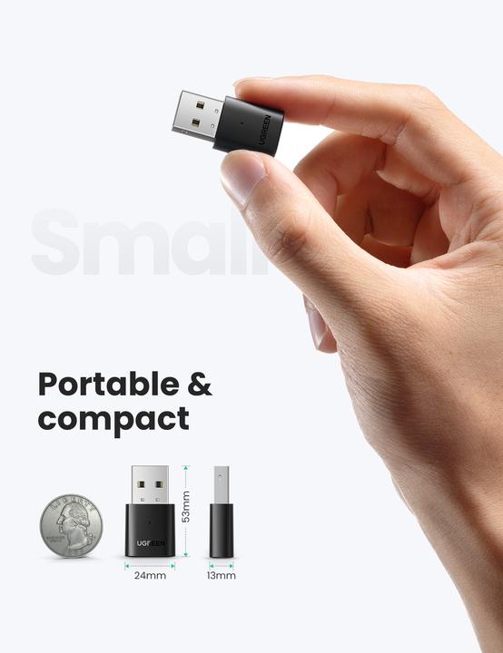 Productafbeelding Ugreen Bluetooth 5.0 USB adapter (Zender en ontvanger)