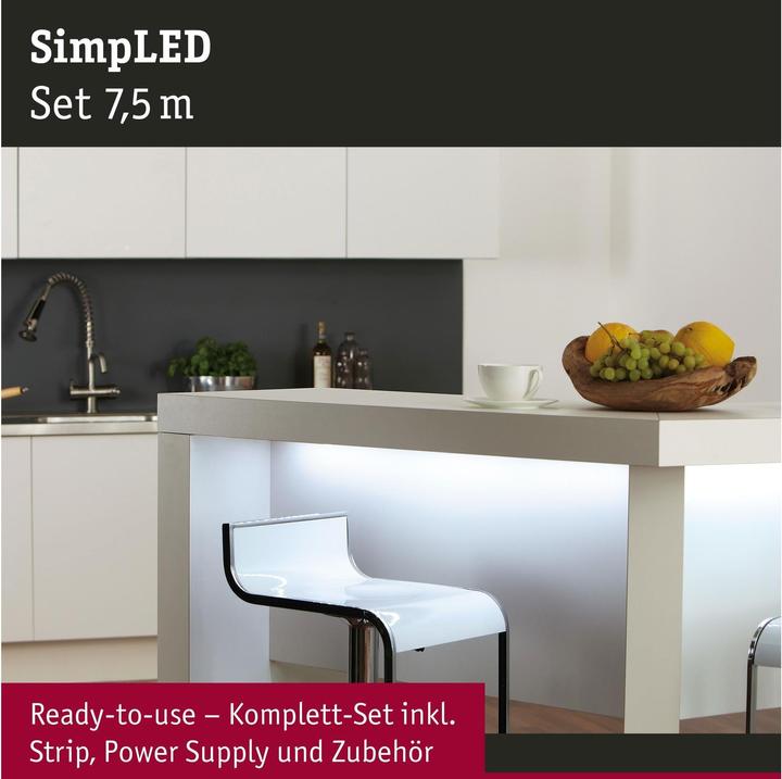 Actual product image Paulmann SimpLED (Daylight, 750 cm, Indoor)