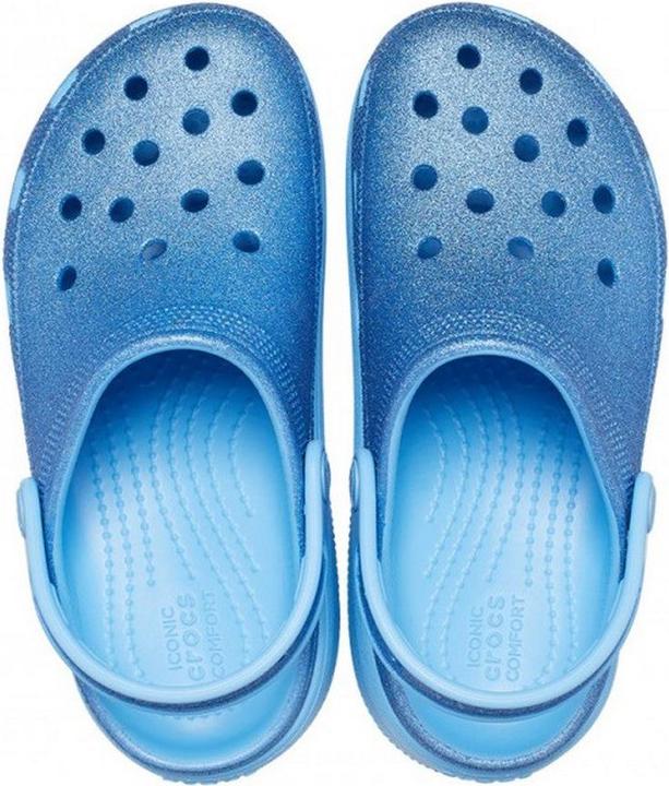 Actual product image Crocs K's Classic Glitter Cutie Clog (28)