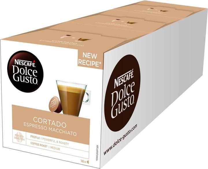 Immagine prodotto Nescafé Dolce Gusto Cortado Espresso Macchiato (16 x Porta.)