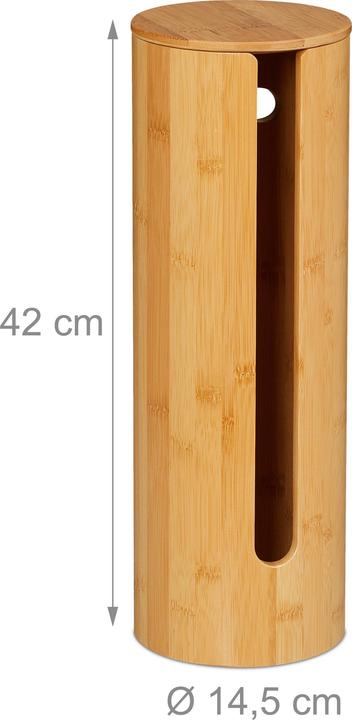 Actual product image Relaxdays Toilet paper holder