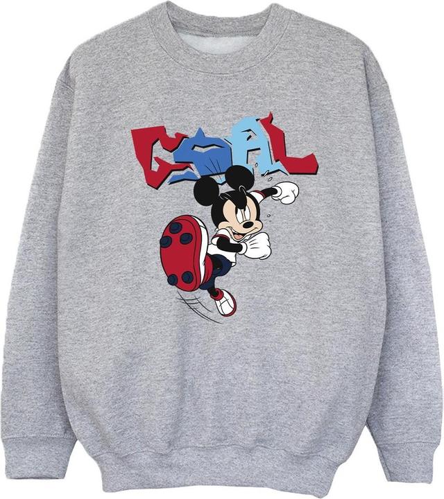 Disney Mickey Mouse Goal Striker Pose Sweatshirt Mädchen
