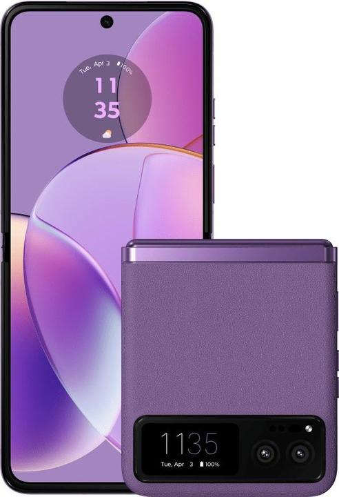 Actual product image Motorola Razr 40 (256 GB, Summer Lilac, 6.90", SIM + eSIM, 64 Mpx, 5G)