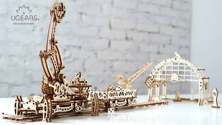 Actual product image Ugears Train Transshipment point