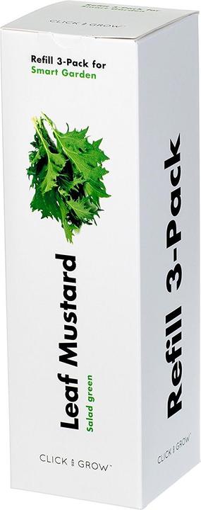 Actual product image Click and Grow leaf mustard (Herb seeds)
