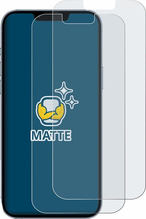 Image du produit BROTECT Film de protection antireflet Protection d'écran mat (2 pièce(s), Apple iPhone 13 Pro Max)