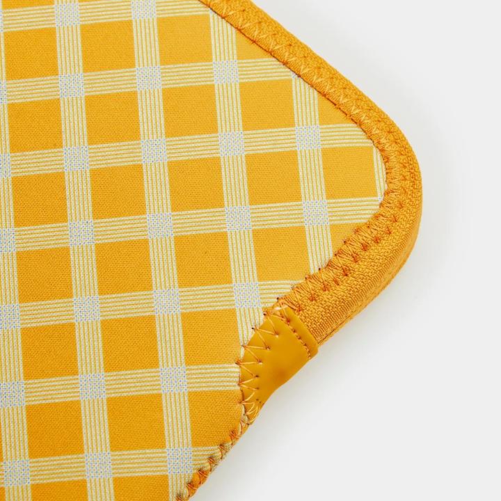 Image du produit Trunk Housse pour MacBook Pro & Air 13", tartan jaune curry (13", Apple)
