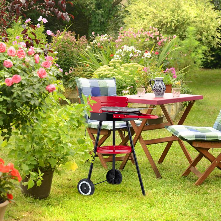 Produktbild Relaxdays Holzkohlegrill (42 cm)