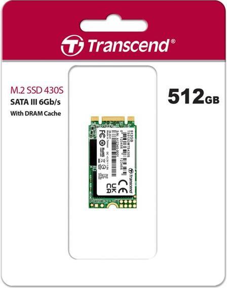 Actual product image Transcend 430S (512 GB, M.2 2242)