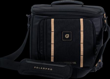 Produktbild PolarPro Kamera-Tasche RoadRunner 12 l Schwarz (Kamera Schultertasche, 12 l)